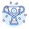 Games Trophy 1 Illustration from UX Duotone Set