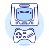 Game Consoles 16 Illustration from UX Duotone Set