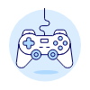 Game Pad Illustration from UX Duotone Set