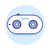 Video Camera Actioncam Illustration from UX Duotone Set