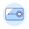Video Camera Actioncam Illustration from UX Duotone Set