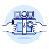 Video Camera Mobile 1 Illustration from UX Duotone Set