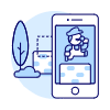Ar Game Illustration from UX Duotone Set