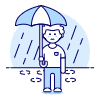 Raining 1 illustration - Free transparent PNG, SVG. No sign up needed.