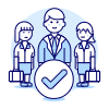 Coworkers 2 Illustration from UX Duotone Set