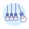 Lightbulb Swing Illustration from UX Duotone Set