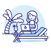 Nomad Freelance 2 4 Illustration from UX Duotone Set