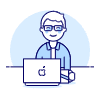 Employee Sit 4 1 illustration - Free transparent PNG, SVG. No sign up needed.