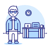 Employee Stand 2 1 illustration - Free transparent PNG, SVG. No sign up needed.