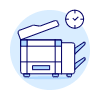 Photocopy Machine Illustration from UX Duotone Set