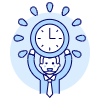 Energized Employee 3 Illustration from UX Duotone Set