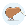 Kiwi Bird illustration - Free transparent PNG, SVG. No sign up needed.