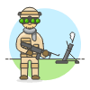 Army Soldier 5 Illustration from UX Colors Set