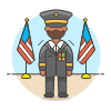 General Honor 3 Illustration from UX Colors Set