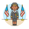 General Honor 4 Illustration from UX Colors Set