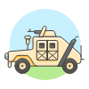 Humvee Illustration from UX Colors Set