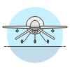 Military Drone 1 illustration - Free transparent PNG, SVG. No sign up needed.