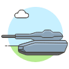 Tank 1 illustration - Free transparent PNG, SVG. No sign up needed.
