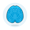 Ai Brain 2 illustration - Free transparent PNG, SVG. No sign up needed.