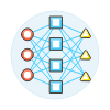 Neural Network 2 Illustration from UX Colors Set