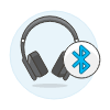 Headphones Bluetooth 2 Illustration from UX Colors Set
