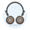 Headphones Wireless 4 Illustration from UX Colors Set