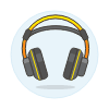 Headphones Wireless 5 Illustration from UX Colors Set