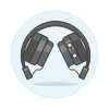 Headphones Wireless 8 Illustration from UX Colors Set