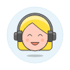 Podcast 1 Illustration from UX Colors Set