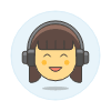 Podcast 3 Illustration from UX Colors Set