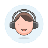 Podcast 4 Illustration from UX Colors Set