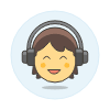 Podcast 6 Illustration from UX Colors Set