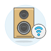 Audio Speakers Wifi illustration - Free transparent PNG, SVG. No sign up needed.