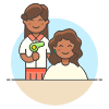 Hairstlye Salon 17 Illustration from UX Colors Set