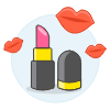 Lipstick 1 Illustration from UX Colors Set