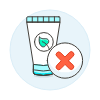 Skincare Banned Illustration from UX Colors Set