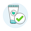 Skincare Certified Illustration from UX Colors Set