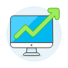 Increasing Imac Illustration from UX Colors Set