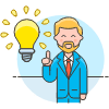 Boss Idea 1 Illustration from UX Colors Set