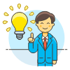 Boss Idea 3 Illustration from UX Colors Set