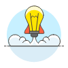 Lightbulb Startup illustration - Free transparent PNG, SVG. No sign up needed.