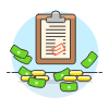 Money Approve Illustration from UX Colors Set