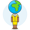 Global Business 1 5 Illustration from UX Colors Set