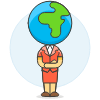 Gobal Business 2 6 Illustration from UX Colors Set