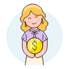 Self Employed 4 Illustration from UX Colors Set