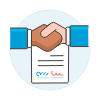Contract Handshake 3 illustration - Free transparent PNG, SVG. No sign up needed.