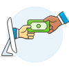 Online Payment 2 Illustration from UX Colors Set