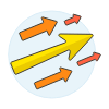 Growth Arrows illustration - Free transparent PNG, SVG. No sign up needed.