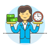 Efficient Business 1 4 Illustration from UX Colors Set