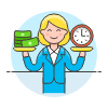 Efficient Business 1 5 Illustration from UX Colors Set